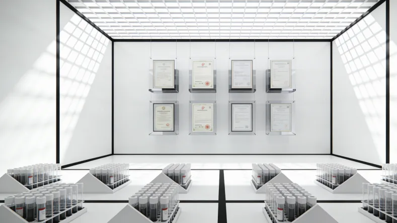 患者面对布满专业术语的基因检测报告面露困惑