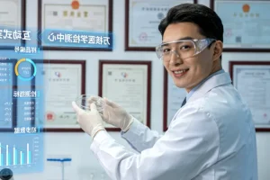 医生与患者共同查看基因检测报告