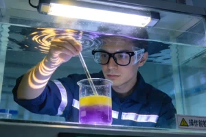 医生与患者讨论基因检测报告