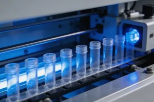 一位母亲困惑地看着基因检测报告和奶粉罐