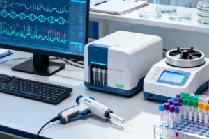 儿童进行无痛唾液采样示意图