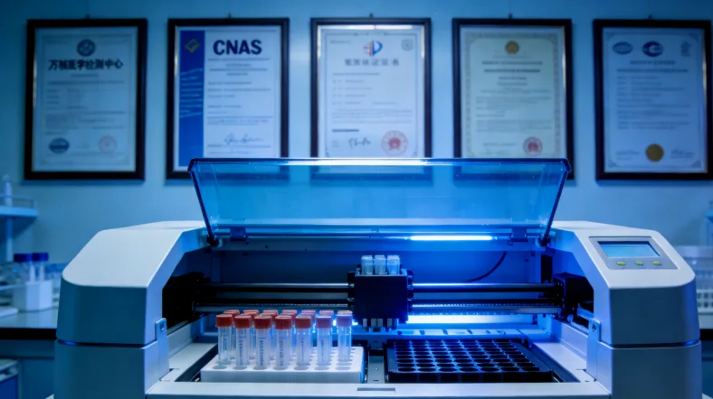 一份基因检测报告与一碗豆腐的对比图