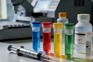 餐桌上琳琅满目的美食与一人手捂胃部的对比图