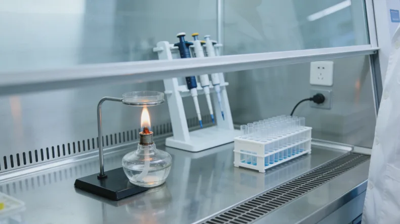 医生与患者共同查看基因检测报告