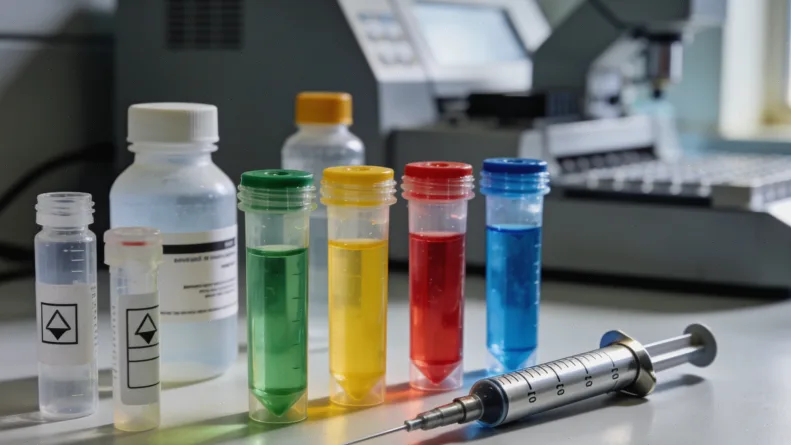 卡通示意图：快、中、慢三种代谢速度对比