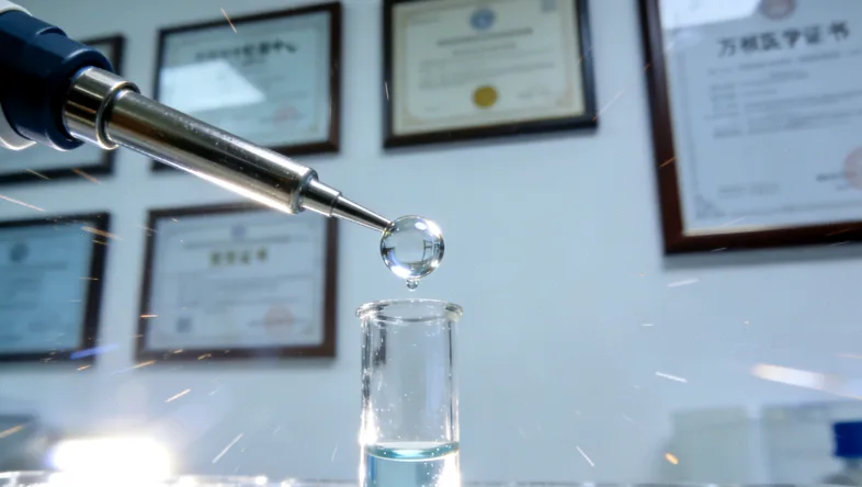 医院内分泌科门诊标识特写