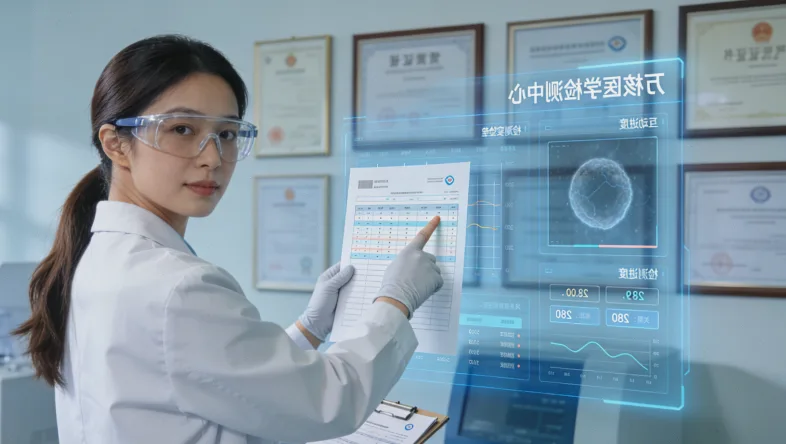 基因检测报告与中药药罐对比示意图