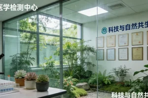 一位患者正在与医生共同查看基因检测报告