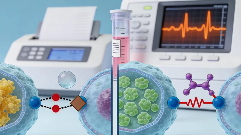 护士为患者进行静脉采血的特写