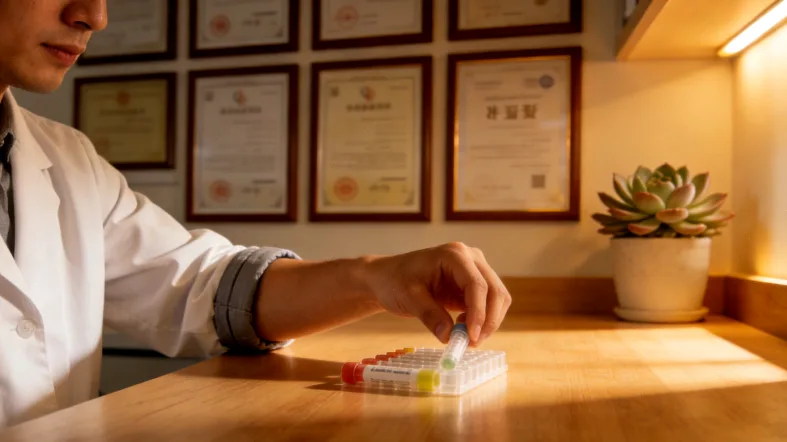 医生与患者沟通用药方案的场景