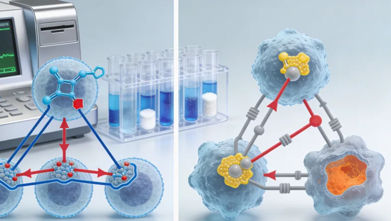 一位女性面对电脑上的基因检测报告,表情忧虑