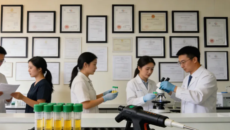 IgE抗体与食物蛋白结合示意图