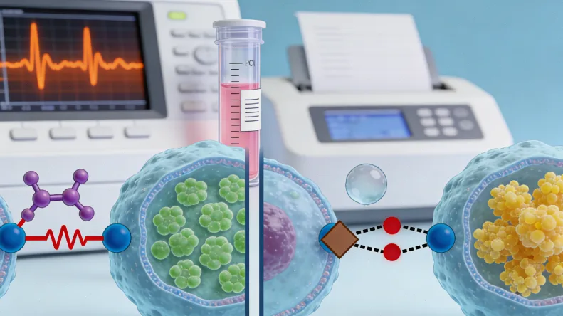 一位女性对照基因检测报告和食品配料表，面露疑惑