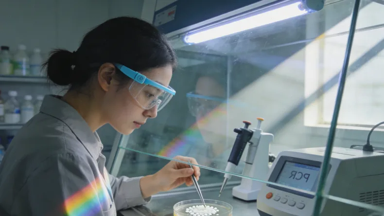 肝癌组织免疫组化染色显示dMMR蛋白缺失