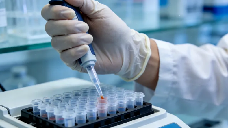 晚期肝癌患者与医生讨论基因检测报告