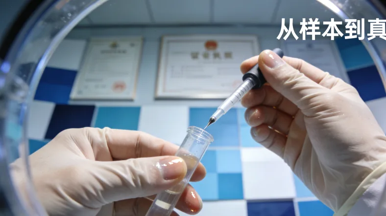 医生与患者共同查看免疫治疗检测报告