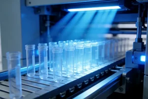 医生与患者共同查看基因检测报告