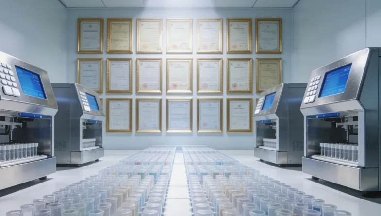 基因检测报告首页核心指标概览图