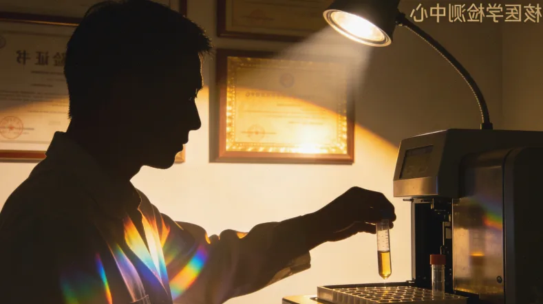 一位女性疑惑地看着手机上的陌生来电