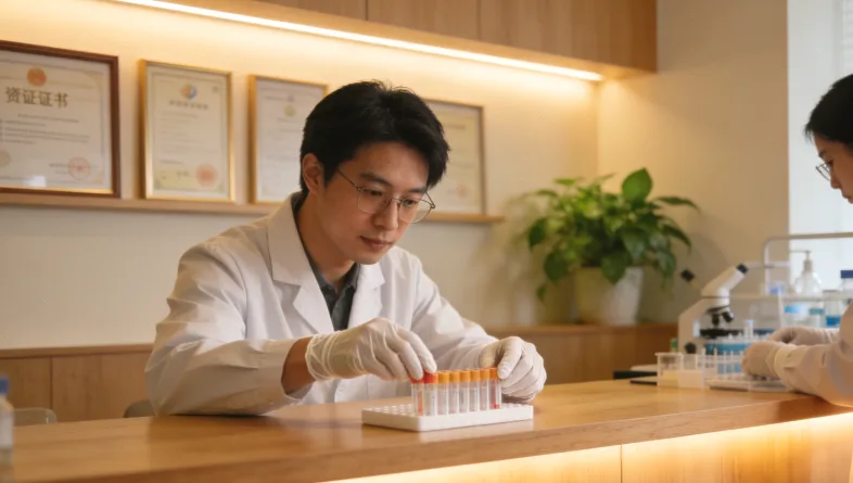 肿瘤组织样本与血液样本对比示意图