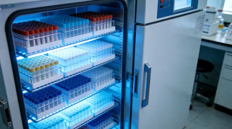 医生与患者共同查看基因检测报告