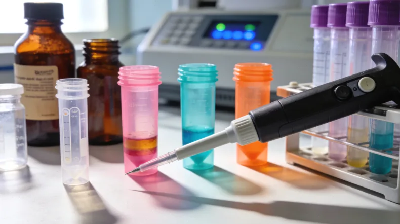 医生与患者讨论基因检测报告