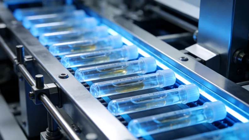 医生与患者共同查看基因检测报告