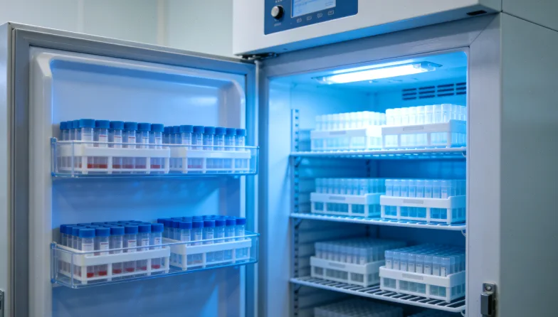 肿瘤专家在办公室进行视频会诊场景