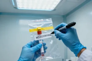 基因检测报告显示EGFR与ROS1双阳性结果示意图