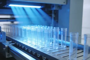 医生与患者共同查看基因检测报告