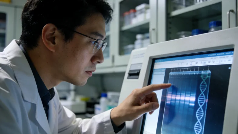 mNGS技术流程与病原体报告示意图