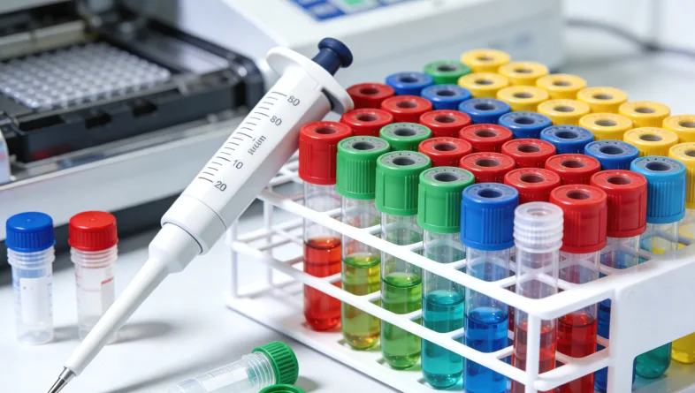 医院基因检测报告与消费级报告对比示意图
