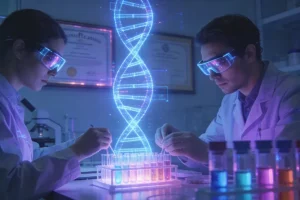 EGFR基因检测报告示意图，突出突变丰度数值