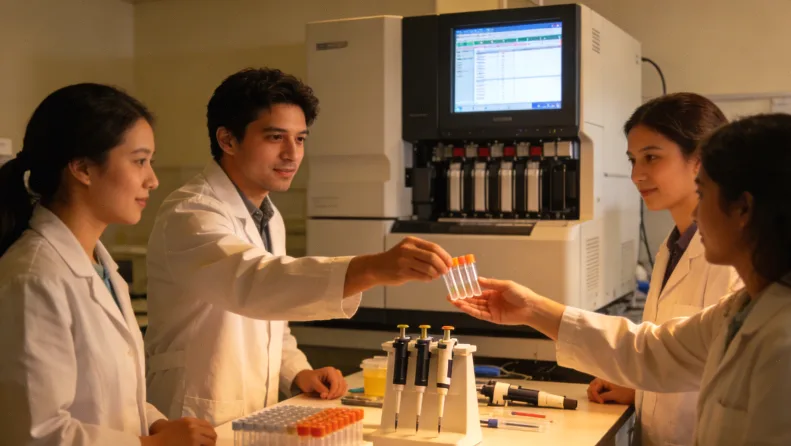 乳腺增生与乳腺癌细胞在显微镜下的形态对比图