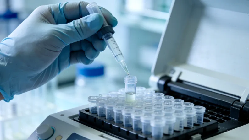 医生与患者讨论乳腺癌病理报告的场景