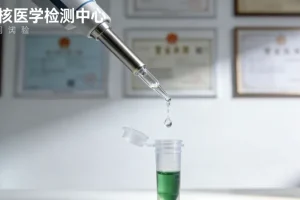 病理科医生在显微镜下观察乳腺癌组织切片