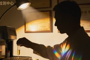 医生与患者面对面沟通遗传检测报告