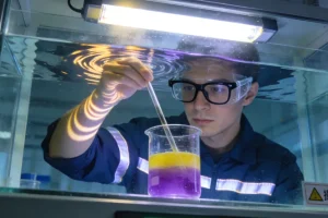 医生与患者讨论BRCA基因检测报告