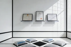 NGS检测报告封面与核心摘要页示意图