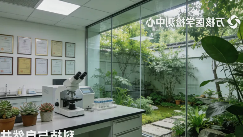 生物信息分析师在电脑前分析测序数据图谱