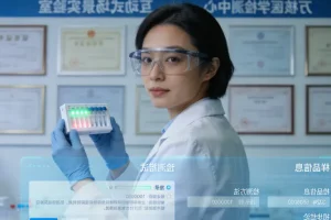 NGS测序仪工作流程示意图