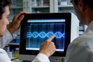 脑部MRI影像示意图，显示微小转移灶