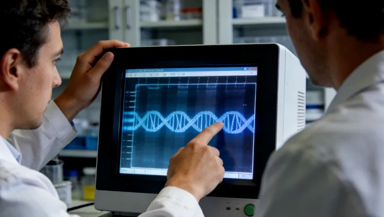 脑部MRI影像示意图,显示微小转移灶