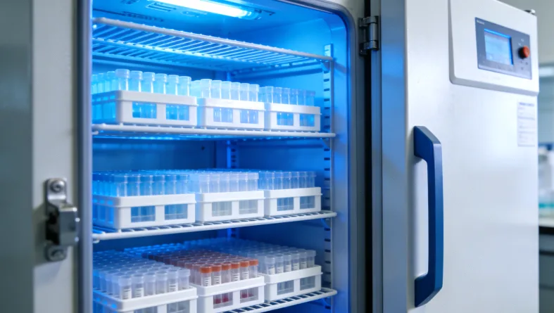 FISH检测原理示意图：显示断裂探针检测ALK基因融合