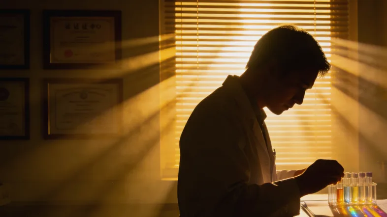 医生与康复期患者沟通复查计划