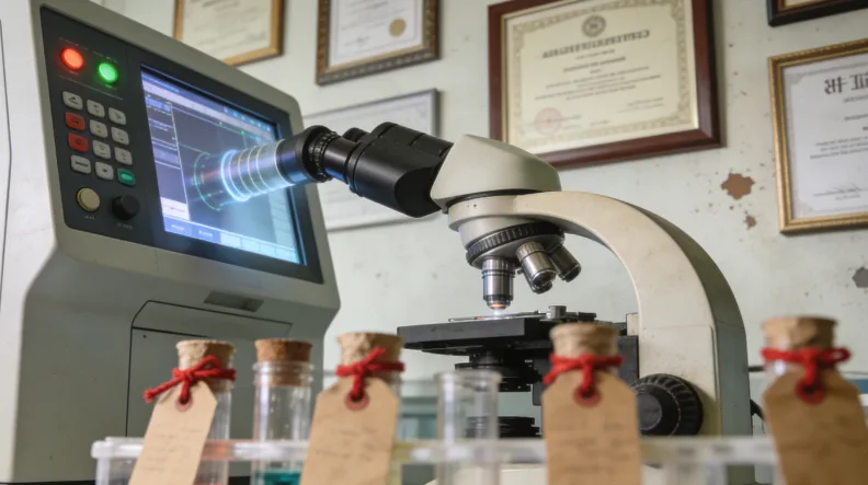 血液检测与组织活检对比示意图