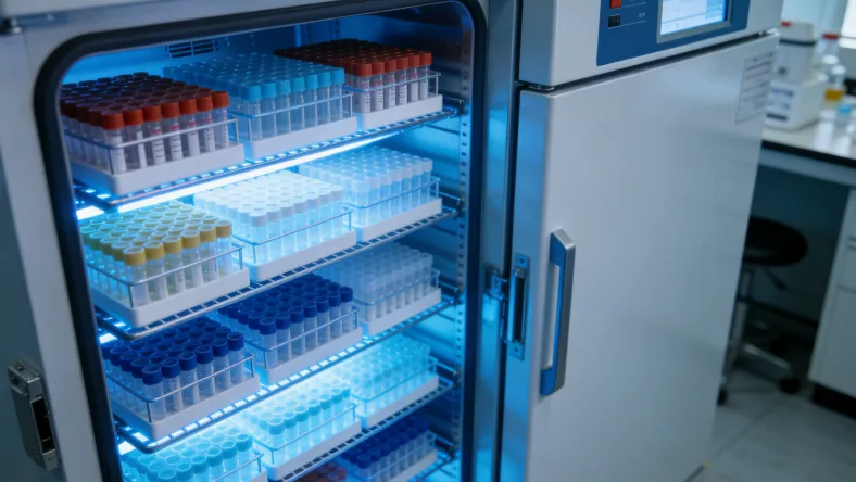 高分辨率CT显示药物相关性间质性肺炎的典型磨玻璃影