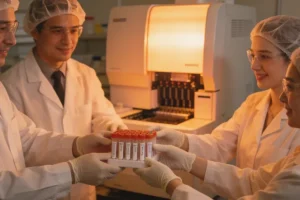 EGFR-TKI耐药后基因检测报告示意图