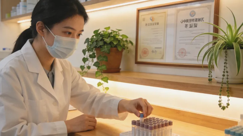 组织活检穿刺与血液样本采集对比图