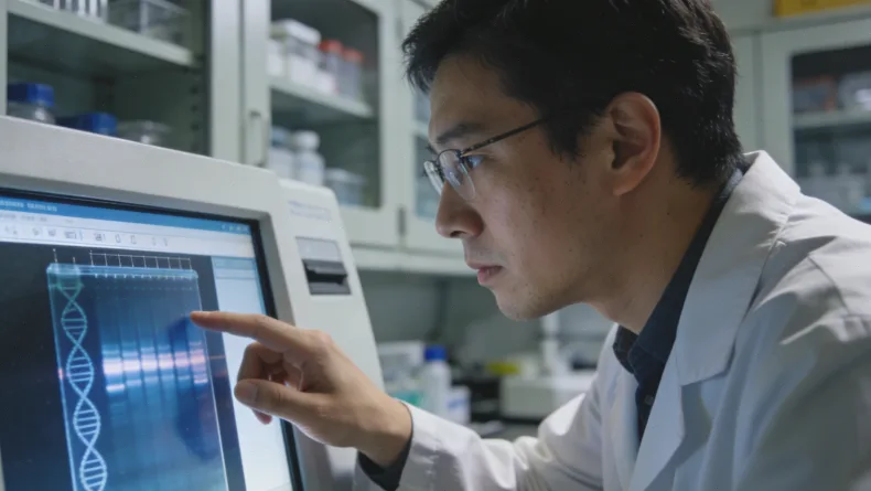 亚洲与欧美人群T790M发生率对比柱状图